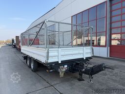  TK  Tandemkipper- Tieflader, Gitteraufsatz, Wenig Benutzt