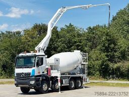 MERCEDES-BENZ AROCS 3743 * Betonpumpe + FUNK * 8x4 * TOP