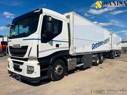 Iveco Stralis AS260S46 2xLBW/Schwenkwand/Web Anhänge. /TÜV10.26