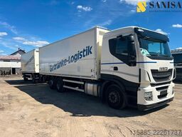 Iveco Stralis AS260S46 2xLBW/Schwenkwand/Web Anhänge. /TÜV10.26