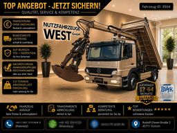 MERCEDES-BENZ Atego 1224 *Kipper+Hiab Kran+ Funk+ Greifer