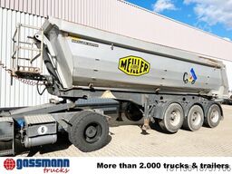 Meiller MHPS 12/27 NOSS2, Stahlmulde ca. 26m³, Liftachse