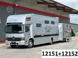 MERCEDES-BENZ Atego 1218L Pferdetransporter + Gimmel Anh.