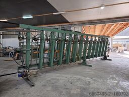 NICO DUIN B.V. Press for wood panels and lam beams