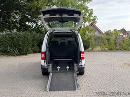 VW Caddy Maxi 1.6 Tdi 5 Sitze Rollstuhlrampe Klima