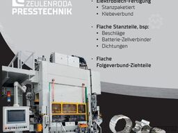 ZEULENRODA PRESSTECHNIK Stanzlinie / Stanzautomat HR 250/2200 SL