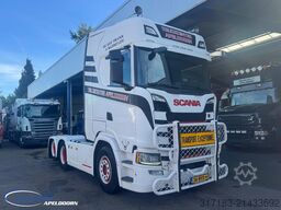 Scania S 580 6x2 Boogie, Retrade, Schuifschotel, Opber...
