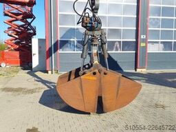 Liebherr A316/ Patzen / Zweischalengreifer Umschlagbagger