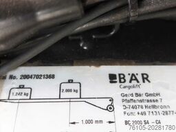 Mercedes-Benz Actros 1840 L Bakwagen + Bar klep 2000 KG + Geï...