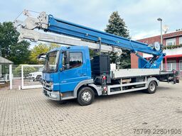 MERCEDES-BENZ 816 mit Böckerkran bis 35 m AK35-3000 4x2