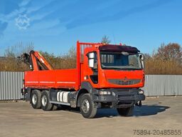 RENAULT KERAX 410 *PK 16502 + FUNK / 6x4 * TOP