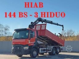 RENAULT C430 * HIAB 144 BS - 3 HIDUO+ FUNK/ 6x2