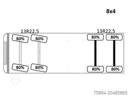 MAN TGS 35.440 * KIPPER WANNA * 8x4 * TOP