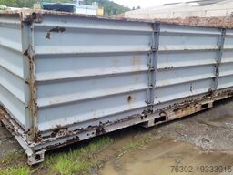 20 ft Mulde mit Pendelklappe ca. 20 m³