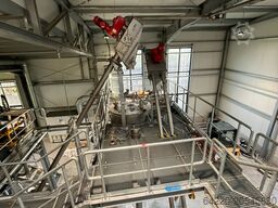 Schrage Edelstahl Rohrkettenförderer Schrage