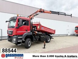 MAN TGS 18.400 4x4 BB, Navi, Kran Atlas 120.2E-A3L,