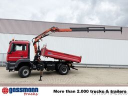 MAN TGS 18.400 4x4 BB, Navi, Kran Atlas 120.2E-A3L,