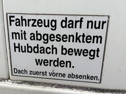 Krone Jumbo 3m Innenhöhe Hubdach Edscha