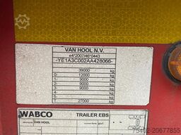 Van Hool Tank chassis / ADR / BPW + DISC / 20-30 FT