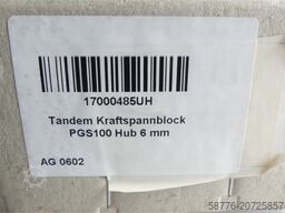 Schunk PGS100 Hub 6mm Tandem Kraftspannblock ! -