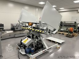 Toppy Twister 1000 AJ Silver h=2000 Pile Turner with aeration and jogger