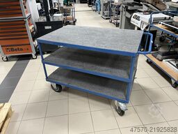 Fetra Table top Cart 127x80cm with 3 shelves