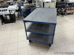 Fetra Table top Cart 127x80cm with 3 shelves