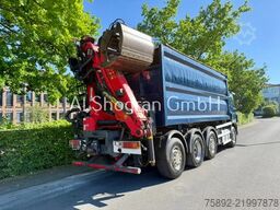 DAF CF 85.410 Kipper + Kran Epsilon Q150/Eu5EEV