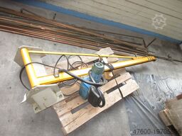 Demag KBK Kran Drehkran Hallenkran 2m Demag KBK2 250 Kg + DK Kettenzug 400V