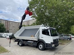 mercedes-benz Atego 1224 Zweiseitenkipper Kran Greifer *Klima*