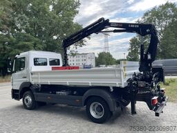 mercedes-benz Atego 1224 Zweiseitenkipper Kran Greifer *Klima*