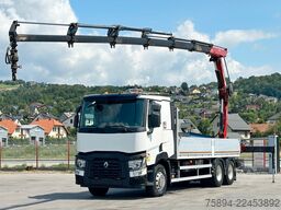 RENAULT C 460 * HMF 1510 K6 + FUNK * 6x4