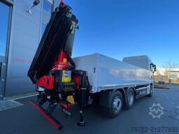 MAN TGX 26.480 6x2-4 LL Baustoff-Pritsche FASSI / PA