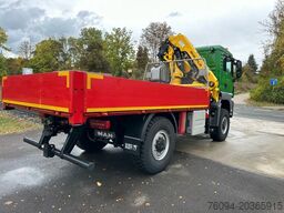 MAN TGS 18.500 4x4 KRAN 15m FUNK AHK single bereift