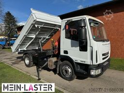 IVECO ML75E16 3 S-Kipper Kran PK  9,4m-550 kg Greifer