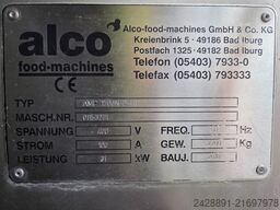 Alco Food Machines AMP 1700N-D-HP, LN 425 Y MM, WT-36-50-2