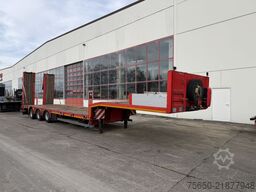 Kässbohrer LB3E  3 Achs Satteltieflader, komplett überfahrbar