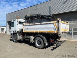 MERCEDES-BENZ Actros 1841 K 2-Achs Kipper Kran Funk/2xhydr+Gre