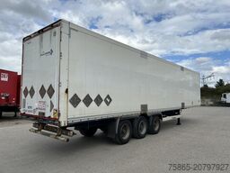 Krone DryLiner / Box / Front Damage / BPW Drum