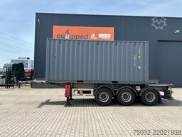 Van Hool 20FT/30FT ADR CHASSIS + new (ONE-WAY) 20FT DV 8...
