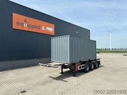 Van Hool 20FT/30FT ADR CHASSIS + new (ONE-WAY) 20FT DV 8...
