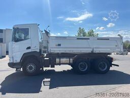 DAF XFc 480 6X4 Meiller Trigenius 3S Kipper Bordmat.