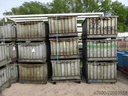 Thyssen Spänekübel Container Späne Klappboden Behälter Muldenkipper 850L
