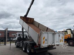 Mercedes-Benz Axor 2633 + HIAB 122 B-2 + 6X4 + REMOTE + MANUAL
