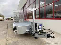 Möslein TT 11-E6x2 hydr. Rampen  Tieflader für Fräsen breiten hydraulischen Rampen, Neu