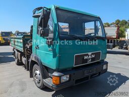 MAN 8-174 / Hiab 045 Kran / Kipper Meiler