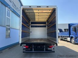 MAN 8.220 TGL BL Schiebeplane Hecktüren 4.10m