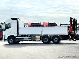 Volvo FH 460 6x2-4 Baustoff-Pritsche mit Palfinger od...
