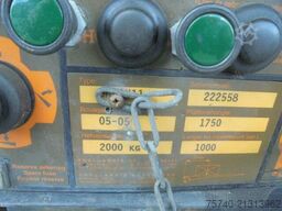 Vogelzang V0-STG 1 Axle + Dhollandia Lift + Carrier Vecto...