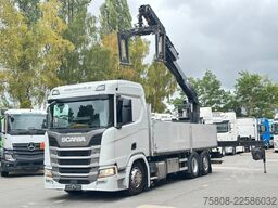 SCANIA R500 6x2 Baustoff HMF 2110 Lift/Lenk Retarder